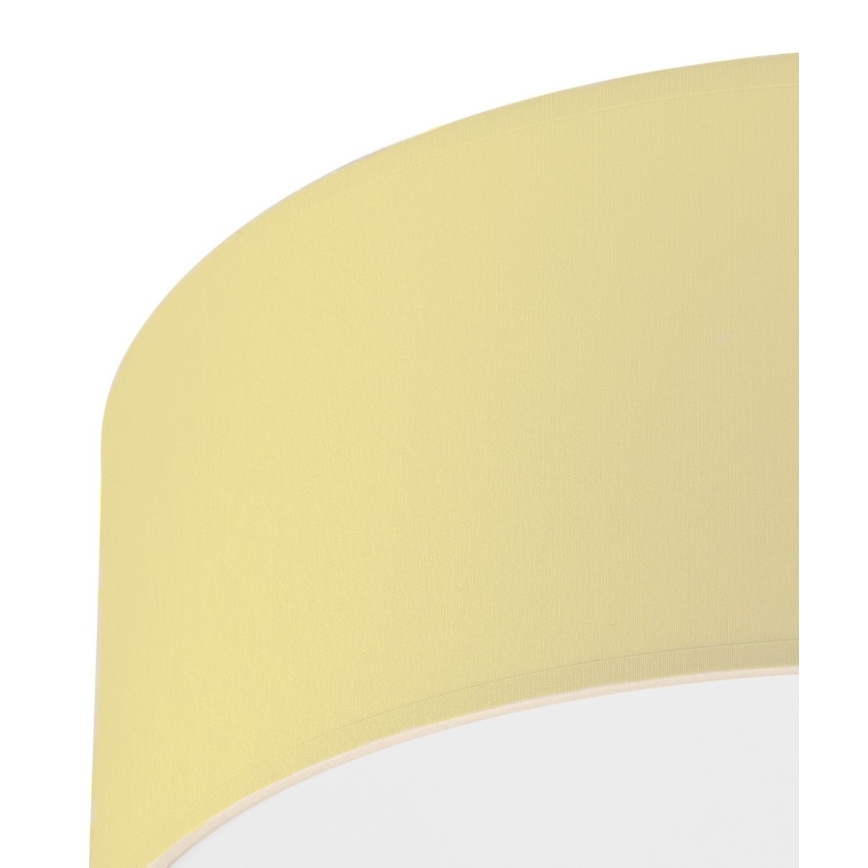 Iluminação de teto SIRJA PASTEL DOUBLE 2xE27/15W/230V diâmetro 35 cm amarelo