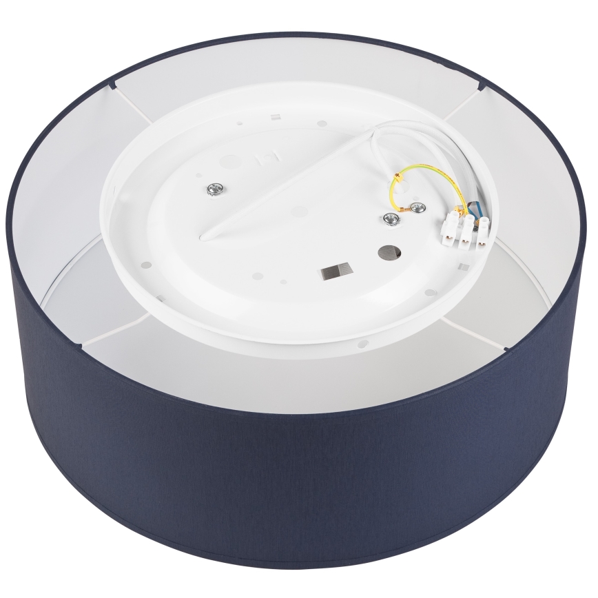 Iluminação de teto SIRJA PASTEL DOUBLE 2xE27/15W/230V diâmetro 35 cm azul escuro