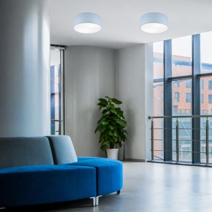 Iluminação de teto SIRJA PASTEL DOUBLE 2xE27/15W/230V diâmetro 35 cm azul