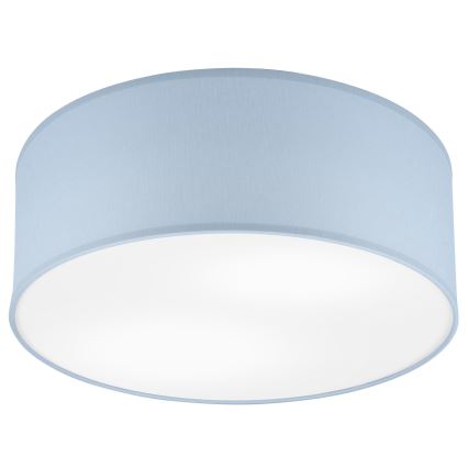 Iluminação de teto SIRJA PASTEL DOUBLE 2xE27/15W/230V diâmetro 35 cm azul