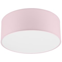 Iluminação de teto SIRJA PASTEL DOUBLE 2xE27/15W/230V diâmetro 35 cm rosa