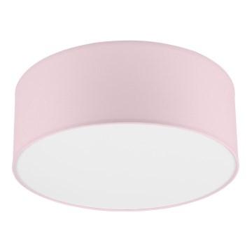 Iluminação de teto SIRJA PASTEL DOUBLE 2xE27/15W/230V diâmetro 35 cm rosa