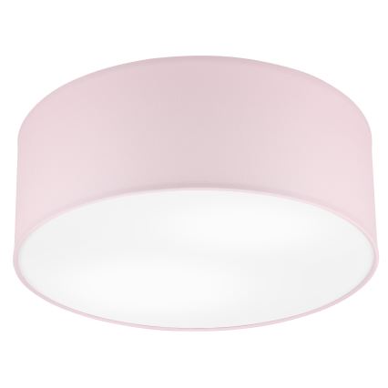 Iluminação de teto SIRJA PASTEL DOUBLE 2xE27/15W/230V diâmetro 35 cm rosa