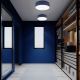 Iluminação de teto SIRJA PASTEL DOUBLE 4xE27/15W/230V diâmetro 45 cm azul escuro