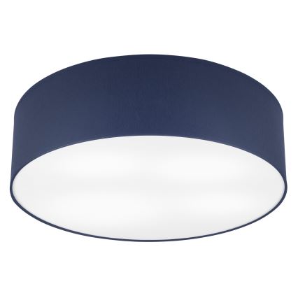 Iluminação de teto SIRJA PASTEL DOUBLE 4xE27/15W/230V diâmetro 45 cm azul escuro