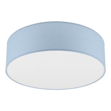 Iluminação de teto SIRJA PASTEL DOUBLE 4xE27/15W/230V diâmetro 45 cm azul