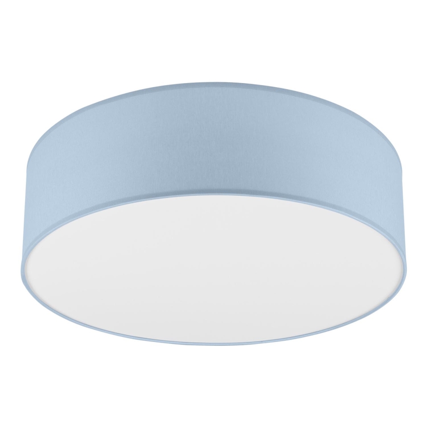 Iluminação de teto SIRJA PASTEL DOUBLE 4xE27/15W/230V diâmetro 45 cm azul