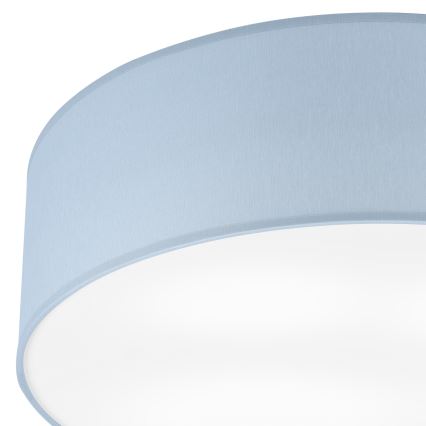 Iluminação de teto SIRJA PASTEL DOUBLE 4xE27/15W/230V diâmetro 45 cm azul