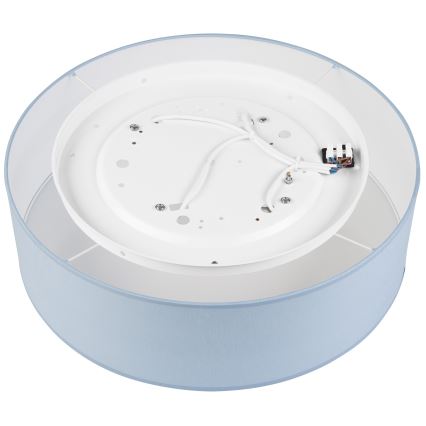 Iluminação de teto SIRJA PASTEL DOUBLE 4xE27/15W/230V diâmetro 45 cm azul