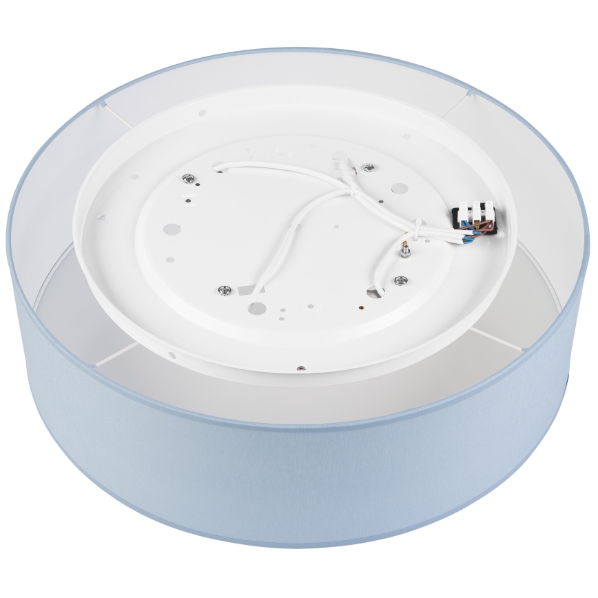 Iluminação de teto SIRJA PASTEL DOUBLE 4xE27/15W/230V diâmetro 45 cm azul