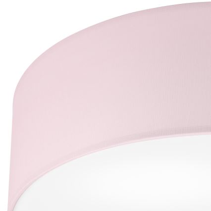 Iluminação de teto SIRJA PASTEL DOUBLE 4xE27/15W/230V diâmetro 45 cm rosa