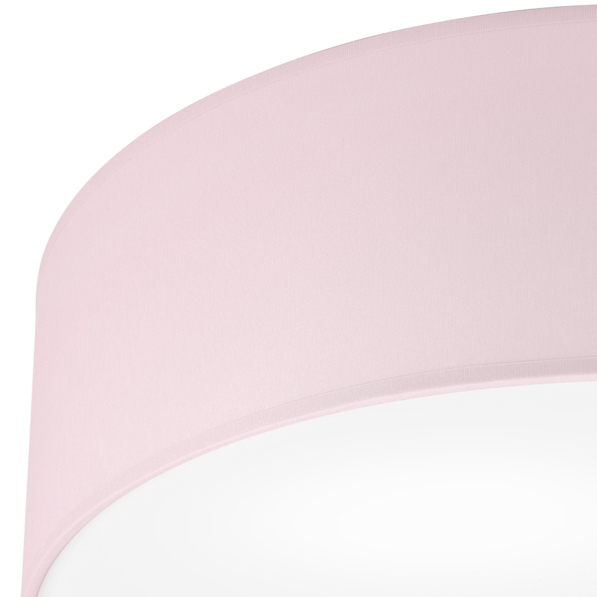 Iluminação de teto SIRJA PASTEL DOUBLE 4xE27/15W/230V diâmetro 45 cm rosa