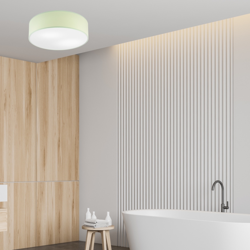 Iluminação de teto SIRJA PASTEL DOUBLE 4xE27/15W/230V diâmetro 45 cm verde