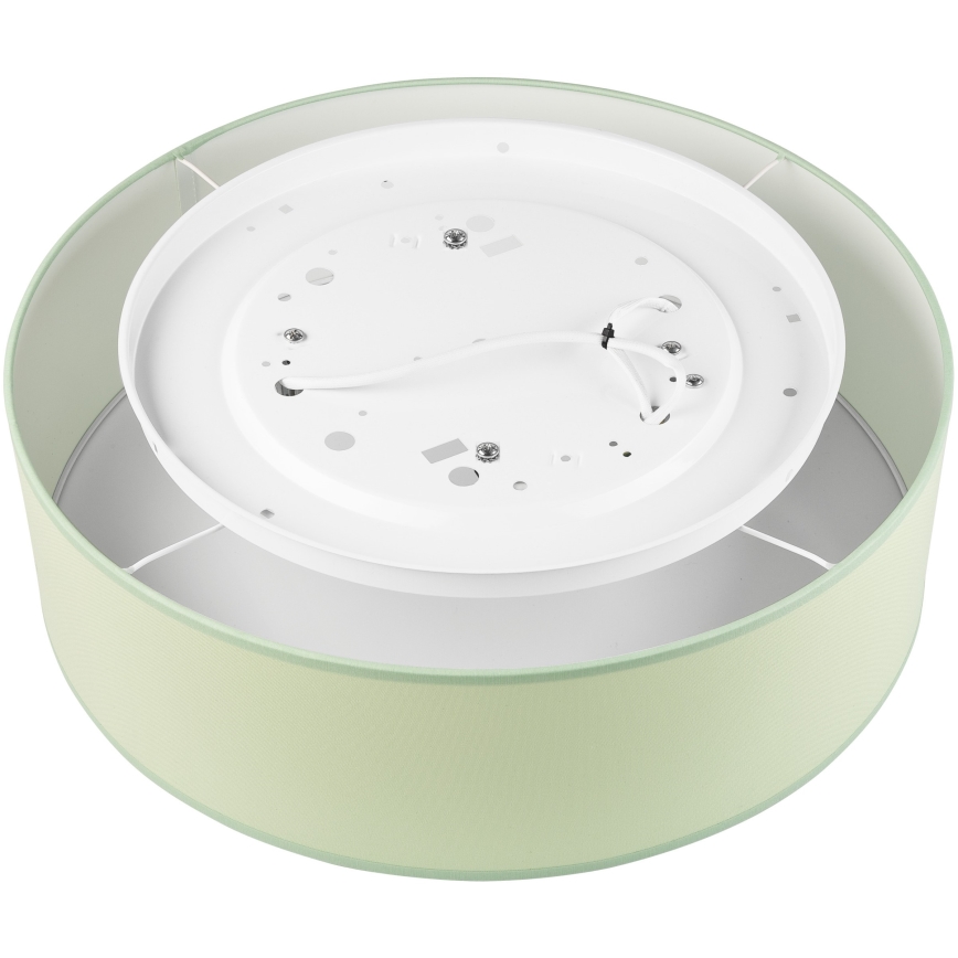 Iluminação de teto SIRJA PASTEL DOUBLE 4xE27/15W/230V diâmetro 45 cm verde