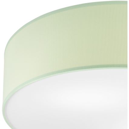 Iluminação de teto SIRJA PASTEL DOUBLE 4xE27/15W/230V diâmetro 45 cm verde