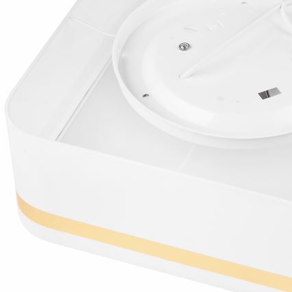 Iluminação de teto SIRJA SQUARE 2xE27/60W/230V 35x35 cm branco