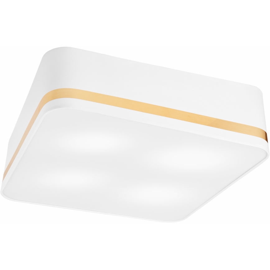 Iluminação de teto SIRJA SQUARE 4xE27/60W/230V 45x45 cm branco