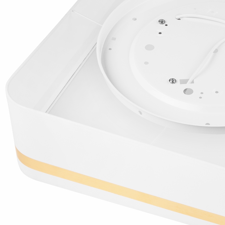 Iluminação de teto SIRJA SQUARE 4xE27/60W/230V 45x45 cm branco