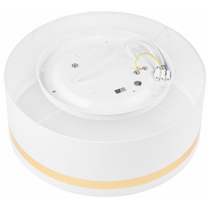 Iluminação de teto SIRJA STRIPE 2xE27/15W/230V diâmetro 35 cm branco