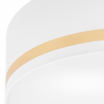 Iluminação de teto SIRJA STRIPE 4xE27/15W/230V diâmetro 45 cm branco