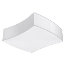 Iluminação de teto SQUARE 2xE27/60W/230V branca