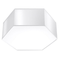 Iluminação de teto SUNDE 2xE27/60W/230V 11,5 cm branca