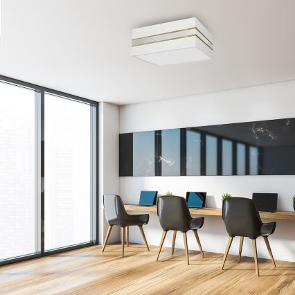 Iluminação de teto ULTIMO 3xE27/60W/230V branca