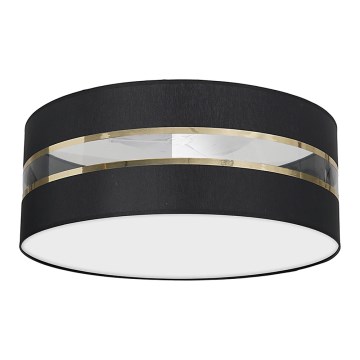 Iluminação de teto ULTIMO 3xE27/60W/230V preta