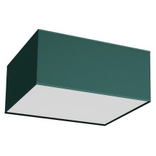 Iluminação de teto VERDE 2xE27/60W/230V 40x40 cm verde