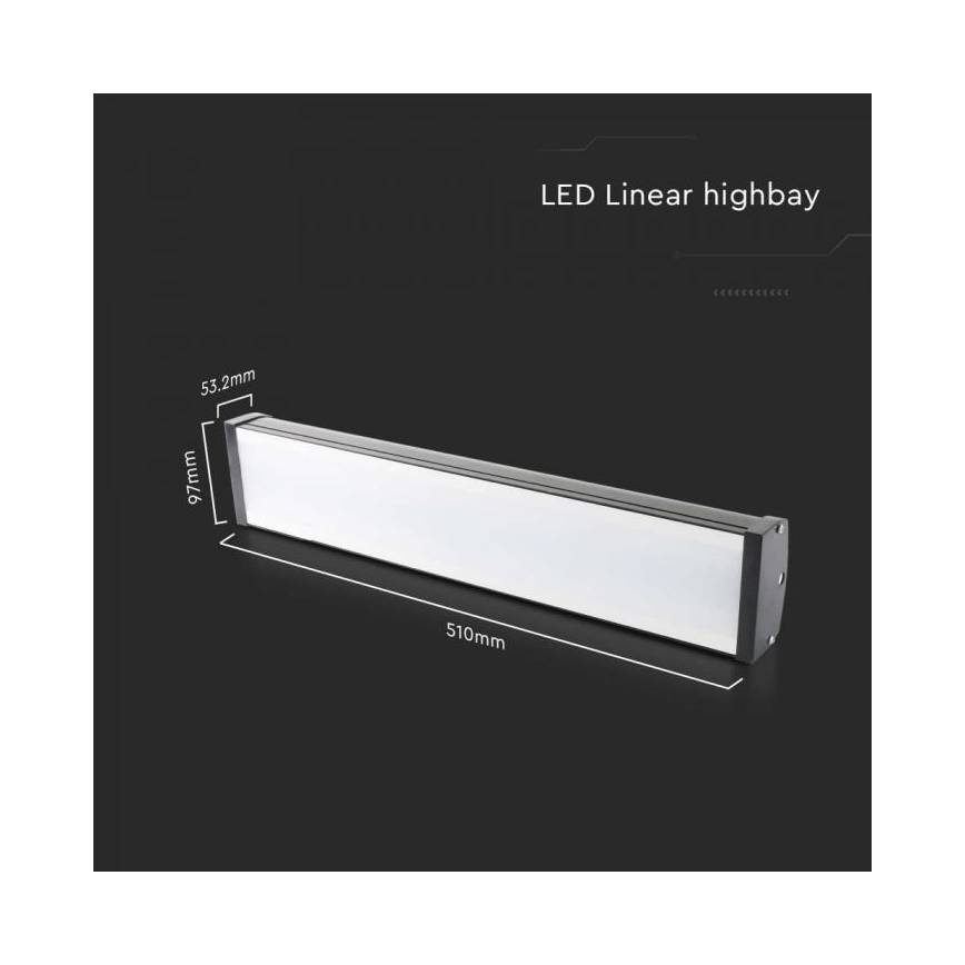 Iluminação de trabalho LED High Bay LED/100W/230V 6500K IP65