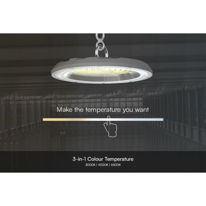 Iluminação de trabalho LED High Bay LED/150W/230V 3000/4000/6500K IP65 ø 27,7 cm