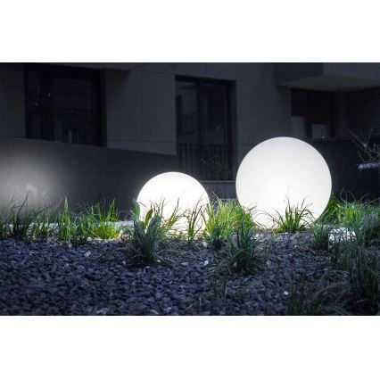Iluminação decorativa exterior GARDEN BALL 1xE27/40W/230V IP65 d. 25 cm