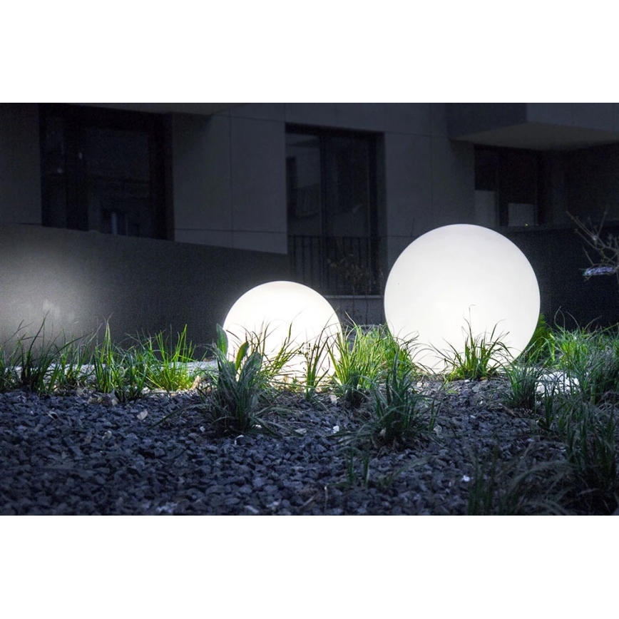 Iluminação decorativa exterior GARDEN BALL 1xE27/40W/230V IP65 d. 25 cm