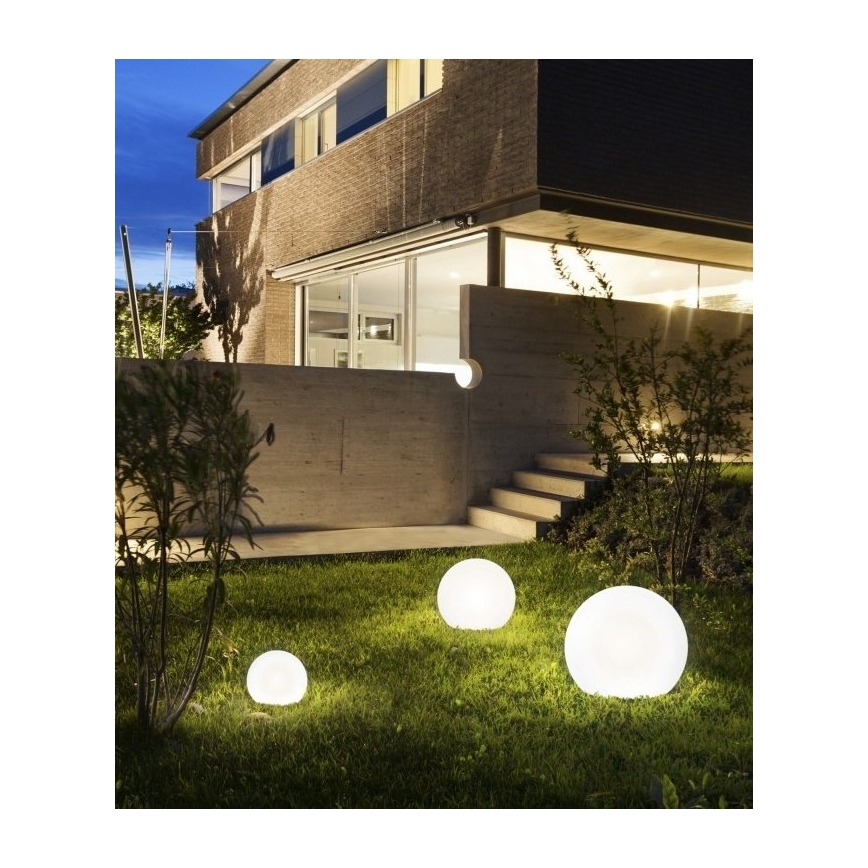 Iluminação decorativa exterior GARDEN BALL 1xE27/40W/230V IP65 d. 25 cm