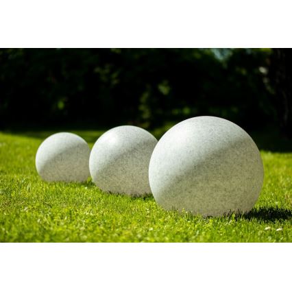 Iluminação decorativa exterior GARDEN BALL 1xE27/40W/230V IP65 d. 38 cm