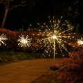 Iluminação decorativa solar LED 140xLED/1,2V 3000K 84 cm 600 mAh IP44