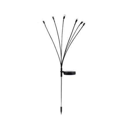 Iluminação decorativa solar LED 6xLED/1,2V 3000K 73 cm 600 mAh IP44