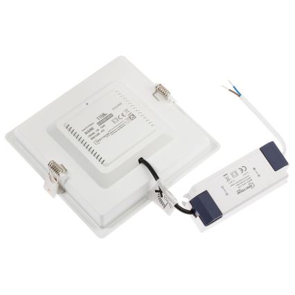 Iluminação embutida LED com regulação ALGINE LED/12W/230V Wi-Fi Tuya quadrada