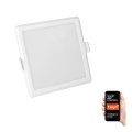 Iluminação embutida LED com regulação ALGINE LED/6W/230V Wi-Fi Tuya quadrada