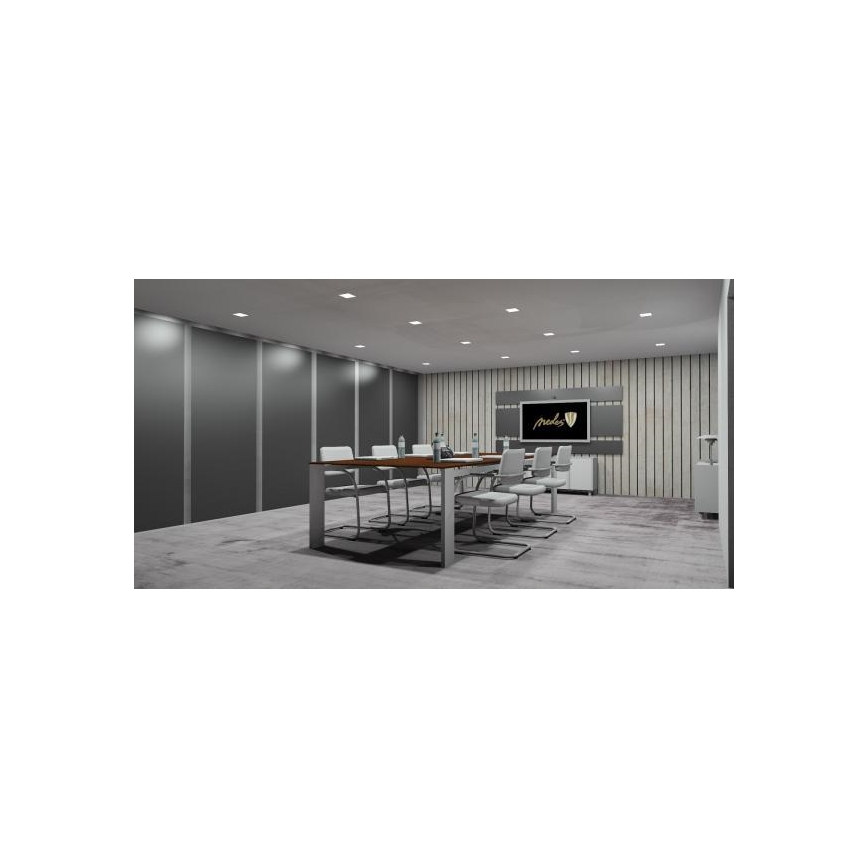 Iluminação embutida LED com regulação LED/12W/230V 3000-6500K Wi-Fi Tuya