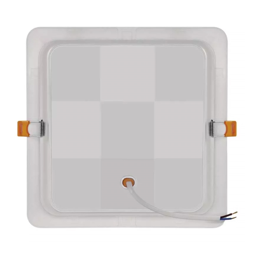 Iluminação embutida LED LED/24W/230V 22x22 cm branco