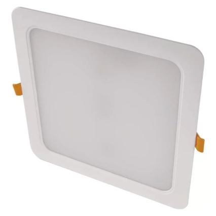 Iluminação embutida LED LED/24W/230V 22x22 cm branco