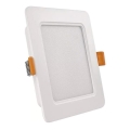Iluminação embutida LED LED/9W/230V 12x12 cm branco