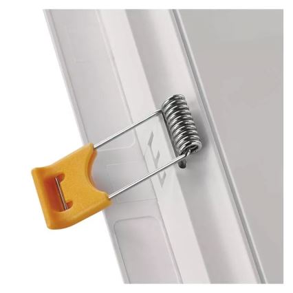 Iluminação embutida LED LED/9W/230V 12x12 cm branco