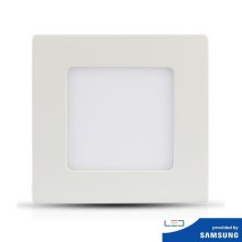Iluminação embutida LED SAMSUNG CHIP LED/12W/230V 6400K quadrada