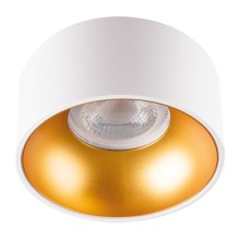 Iluminação embutida MINI RITI 1xGU10/25W/230V branca/dourada