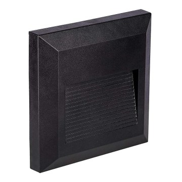 Iluminação exterior de escada LED LED/2W/230V IP65 4000K preto