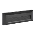 Iluminação exterior de escada LED LED/3W/230V IP65 4000K preto