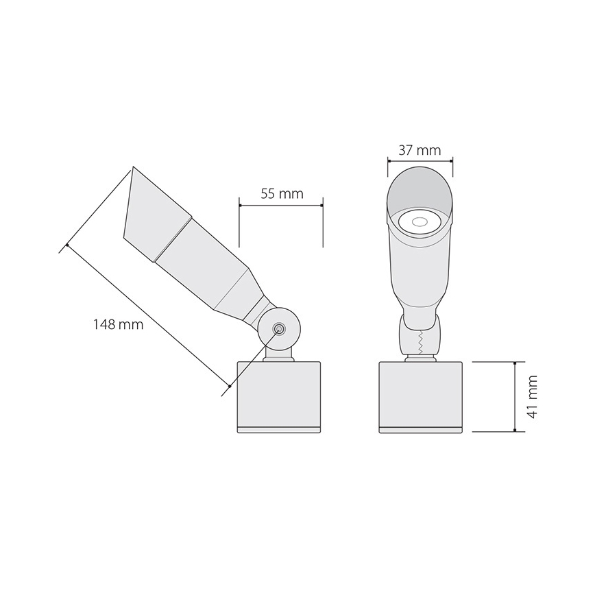 Iluminação exterior LED OKO LED/1W/350mA IP54