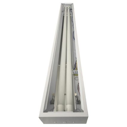 Iluminação fluorescente T8 2xG13/18W/230V 120 cm branco